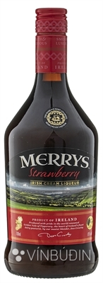 Merrys Strawberry Irish Cream Liqueur