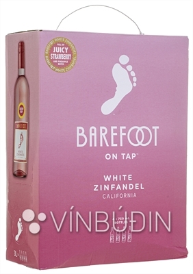 Barefoot White Zinfandel rósavín