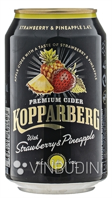 Kopparberg with Strawberry & Pineapple Premium Cider