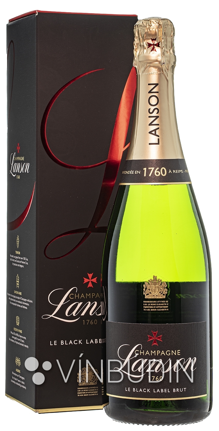 Lanson White Label Champagne (750 ml)