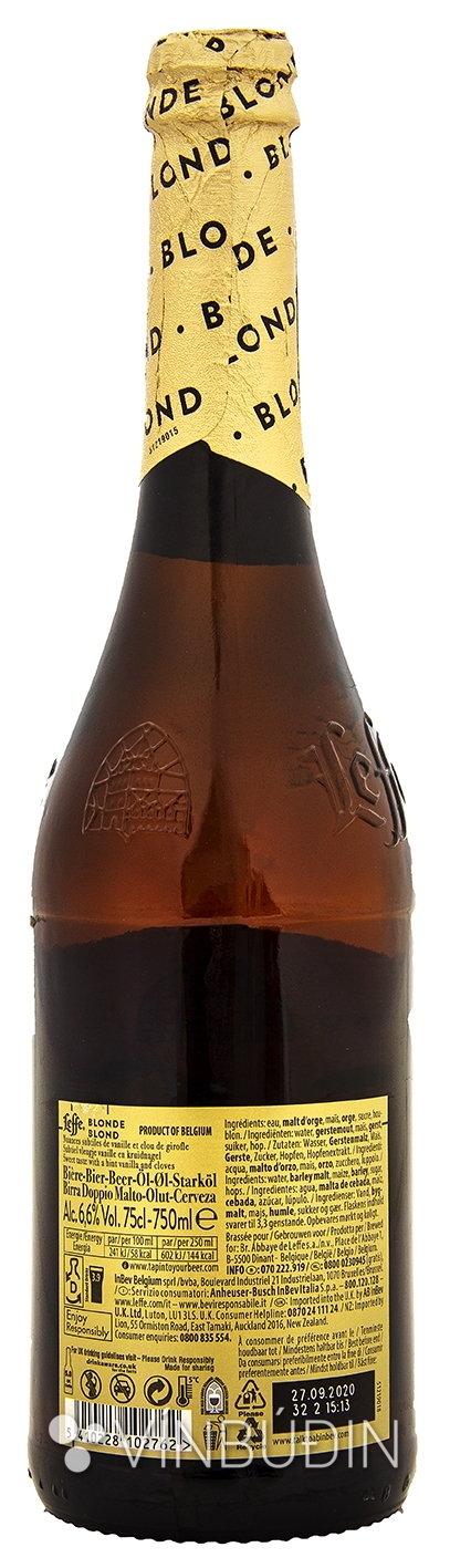 Bidon Leffe Blond 50cl, Drycker, Merkandis officiella arkiv