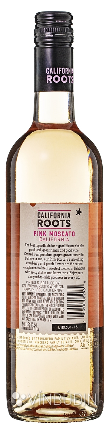 California Roots Pink Moscato